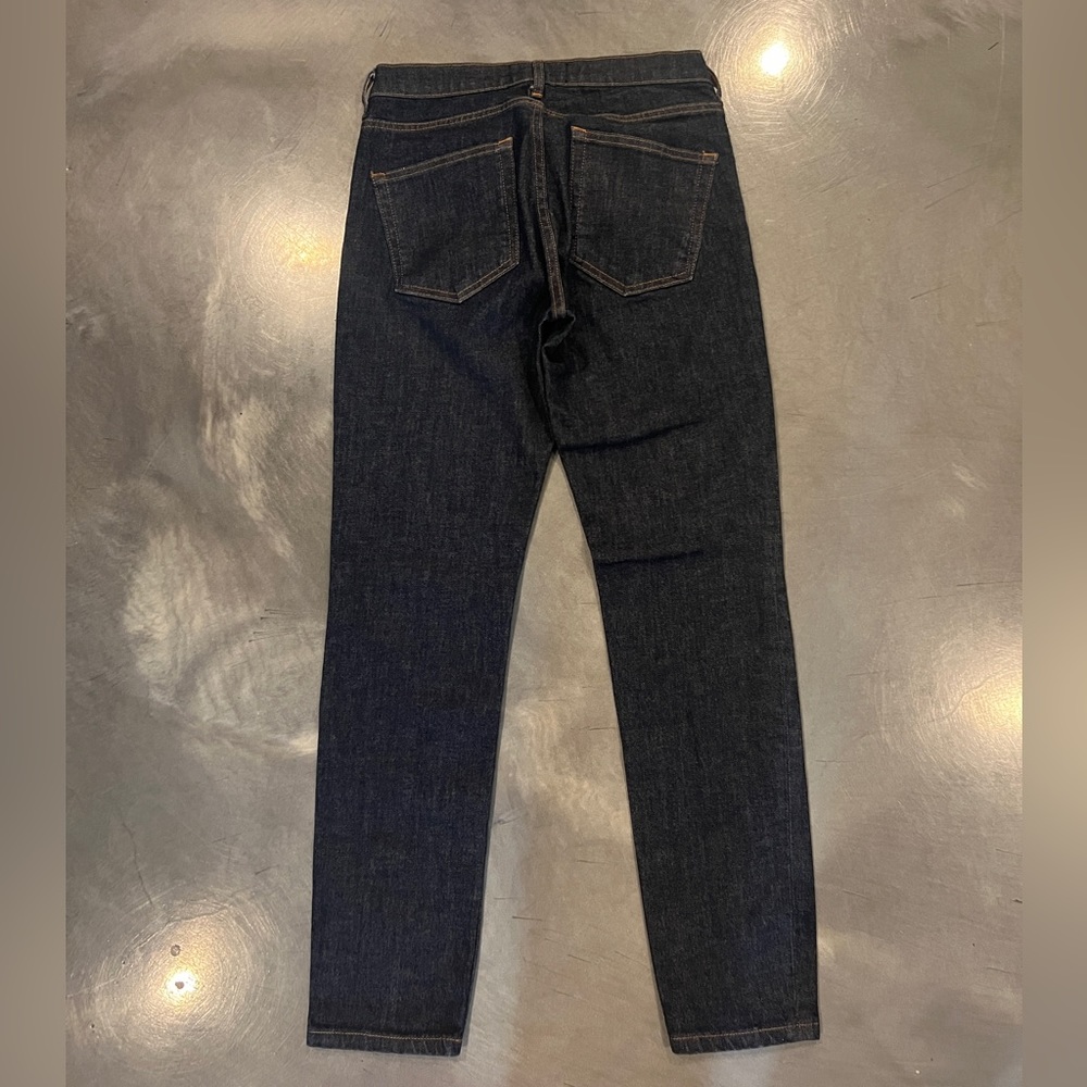 Everlane Size 27 Dark Blue Skinny Jeans - Picture 3 of 7